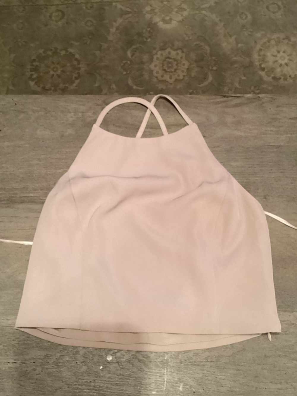 Dynamite Pale Blush Double-Strap Halter Camisole
